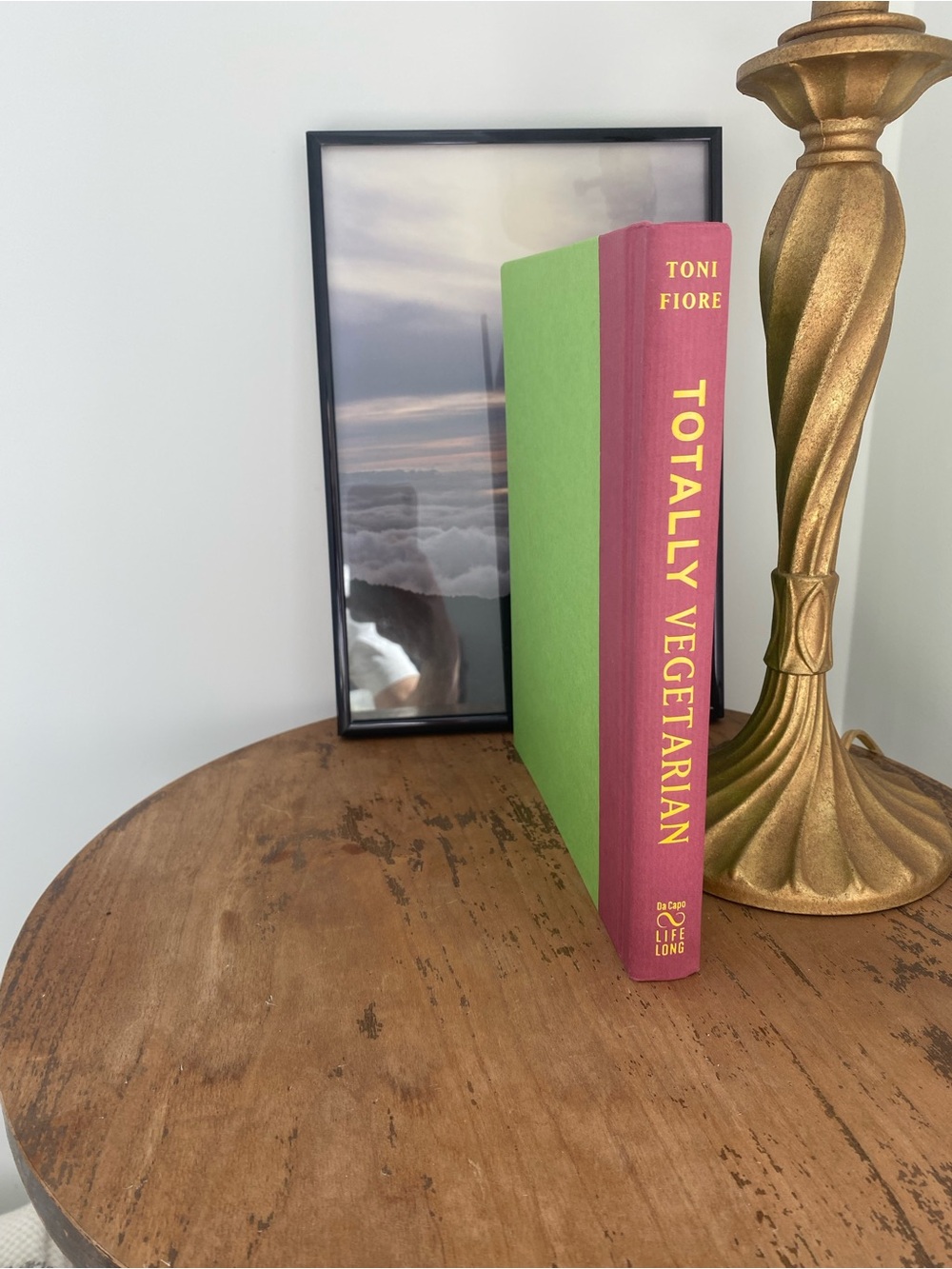 Totally Vegetarian Cookbook - Green & Orange Hard Cover